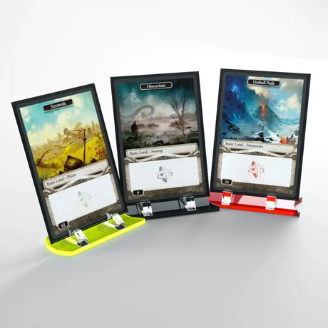 Gamegenic: Card Stands Multicolor Pack (10 stk.) - Card