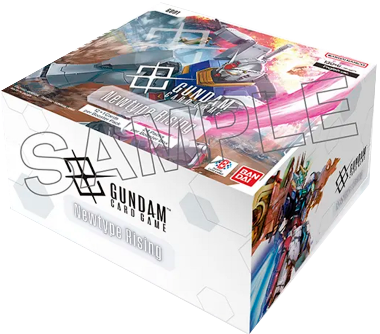 Gundam TCG: GD01 - Newtype Rising - Booster Display Box (24 Pakker)