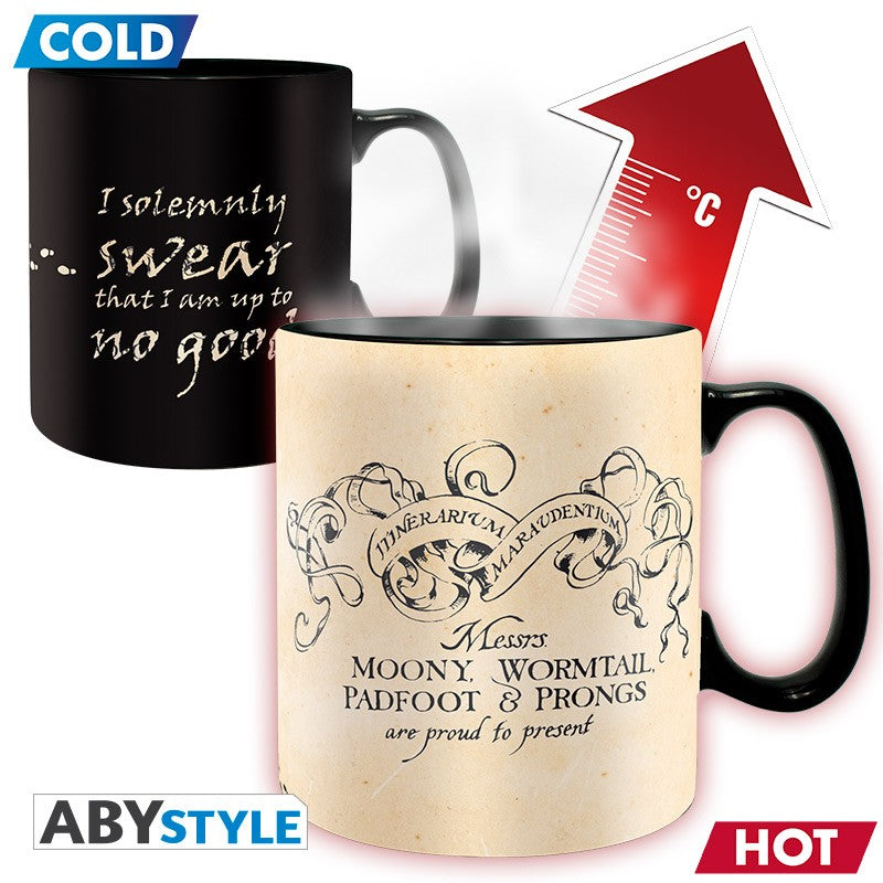 Harry Potter - Mug - 320 ml - Heat Change Mug Marauder