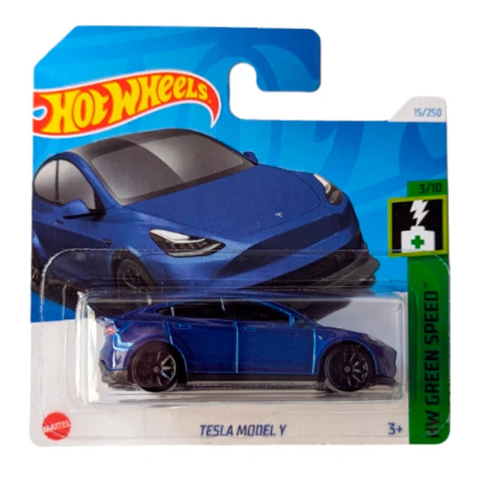 Hot Wheels: Tesla Model Y - Green Speed 3/10 - 15/250