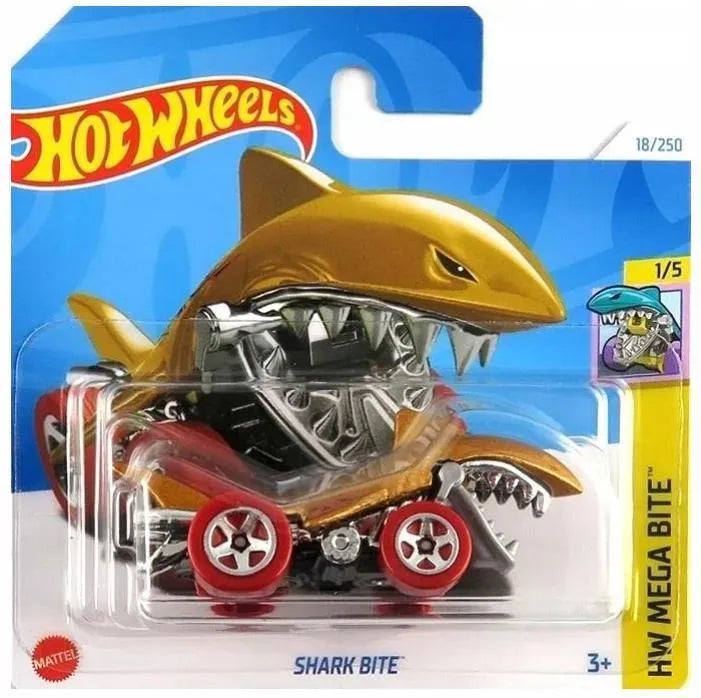 Hot Wheels: Shark Bite - Mega Bite 1/5 (Gold) 18/250