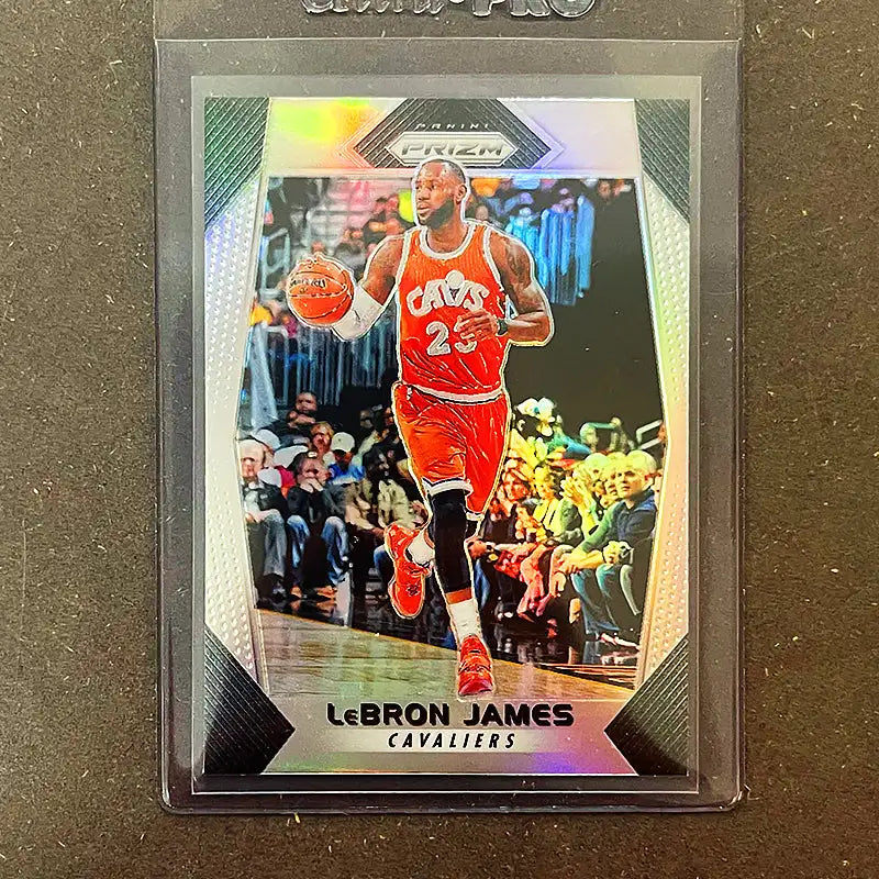 LeBron James - #191 2017-18 Prizm Sportssamleobjekter Panini