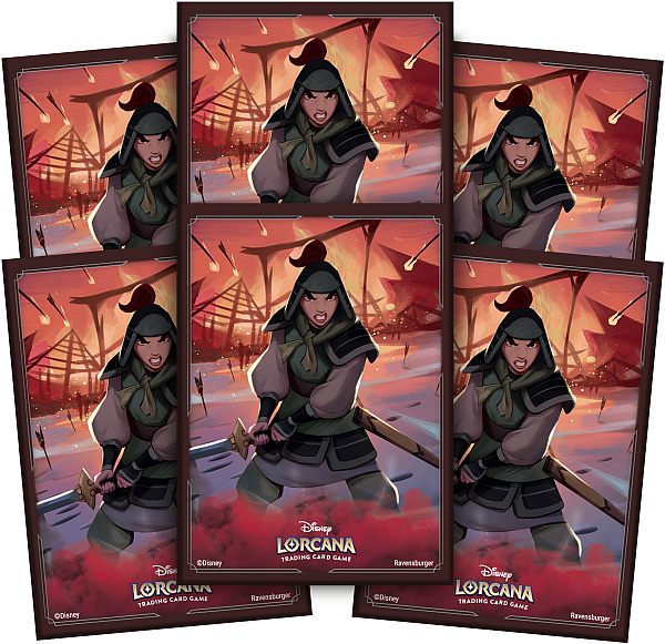 Disney Lorcana TCG: Mulan - Soldier in Training. Deck Protector Sleeves