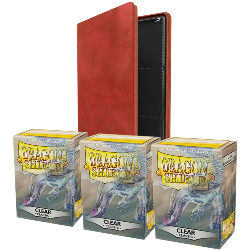 Luksus Master-Sæt Kit Card Game Accessories Matraws Pakketilbud Rød