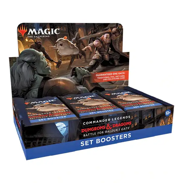 Magic: Commander Legends: Battle for Baldur's Gate Set Booster Display Box Samlekort Magic: The Gathering