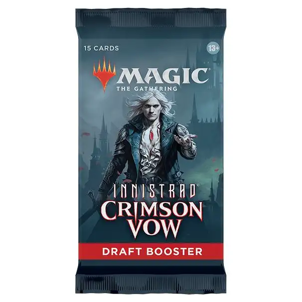 Magic: Innistrad Crimson Vow Draft Booster Booster Pack Magic: The Gathering