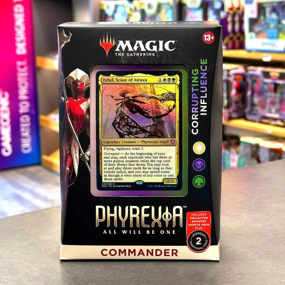 Magic: Phyrexia - All Will Be One - Commander Deck Multiplayer Magic: Corrupting Influence Samlekort Magic: The Gathering