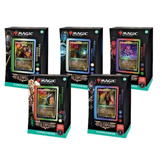 Magic: Streets of New Capenna Commander Deck (flere varianter) Samlekort Magic: The Gathering