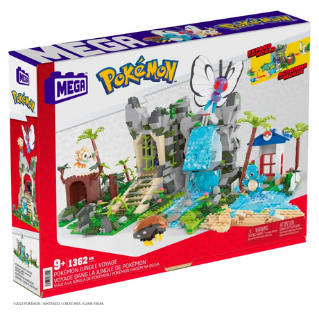 Mega Construx: Pokémon - Jungle Voyage Construction Set Konstruktionssæt Mega Construx