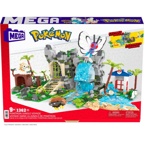 Mega Construx: Pokémon - Jungle Voyage Construction Set Konstruktionssæt Mega Construx