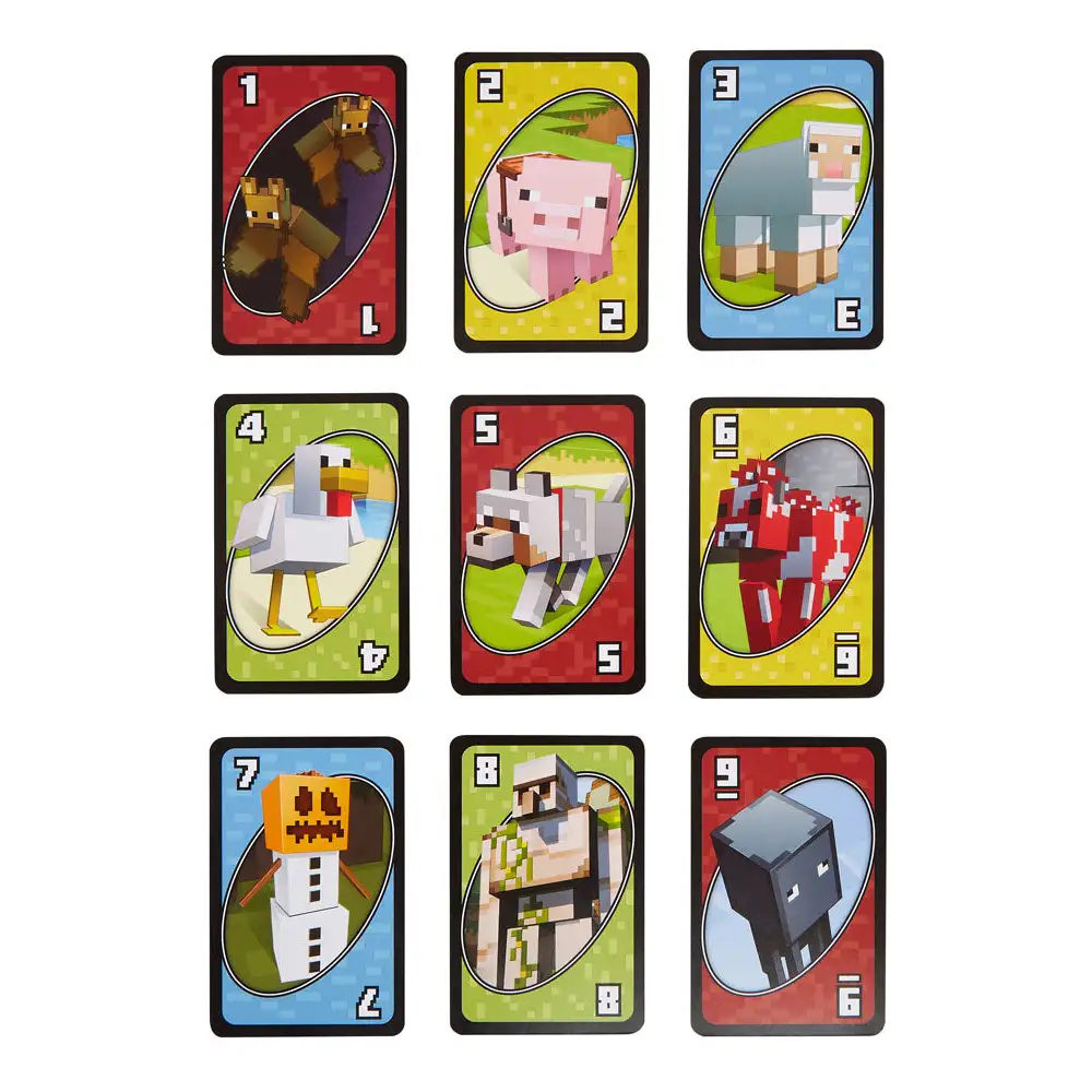 MineCraft Card Game UNO - Samlekort
