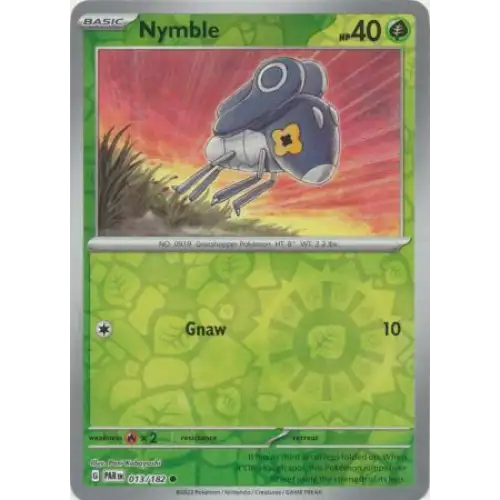 Nymble - Reverse - 013/182 - Enkeltkort