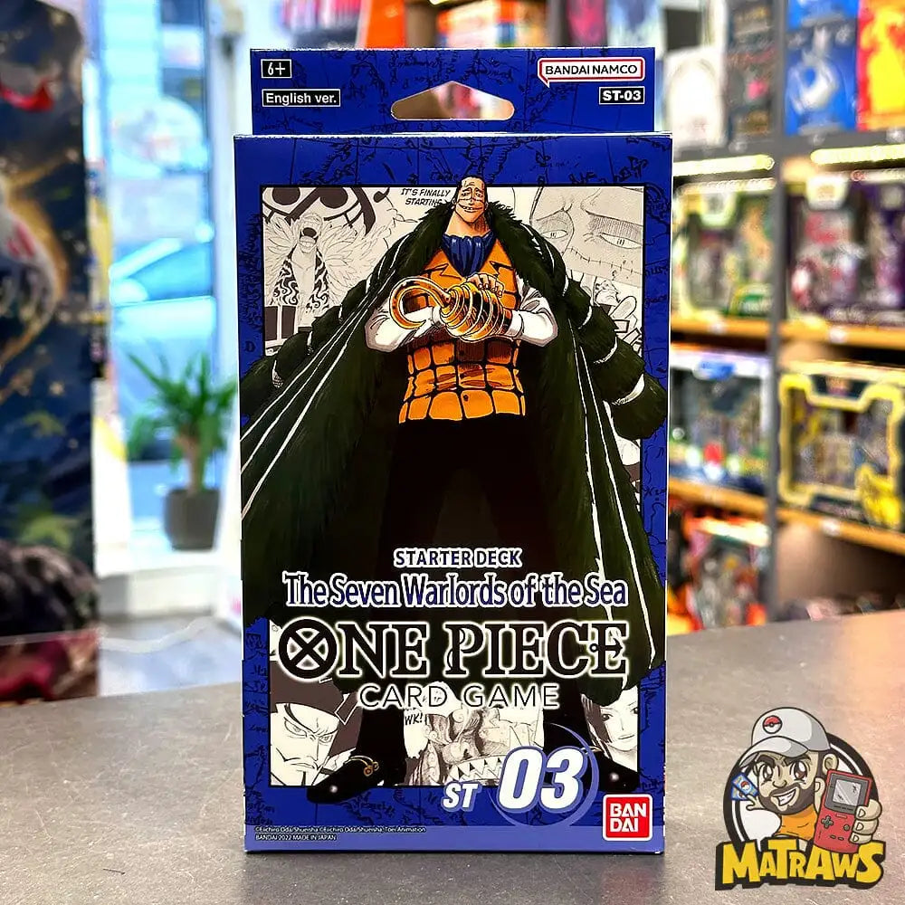 one piece tcg seven warlords of the sea starter deck Køb billigt One Piece Card Game: Starter Deck ST 03