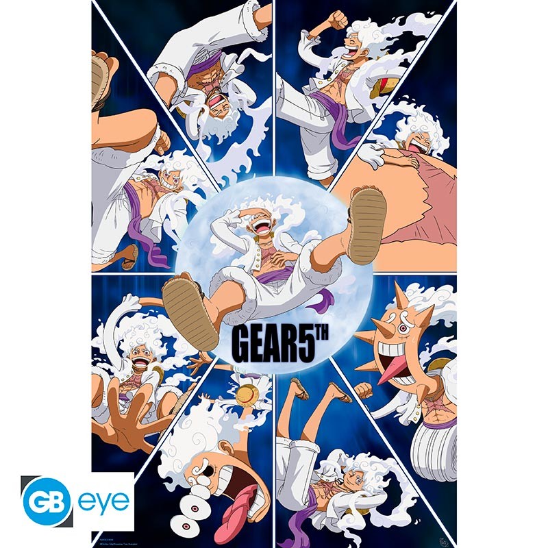 One Piece: Gear 5th Luffy- Poster/Plakat, Maxi - 91,5x61cm
