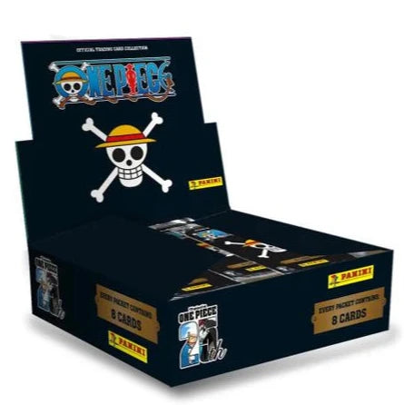 Panini: One Piece Samlekort - 25th Anniversary - Booster Display Box (18 Booster Pakker)