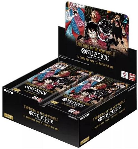 One Piece Card Game: Emperors in the New World (OP09) Booster Display Box