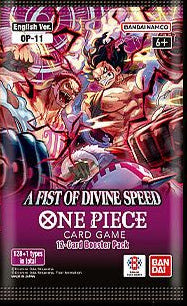 One Piece Card Game: A Fist of Divine Speed (OP11) Booster Pack