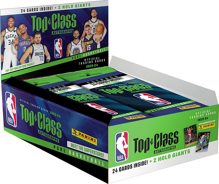 Panini: Top Class NBA 2024 - Fat Pack Booster Box (10 Pakker)
