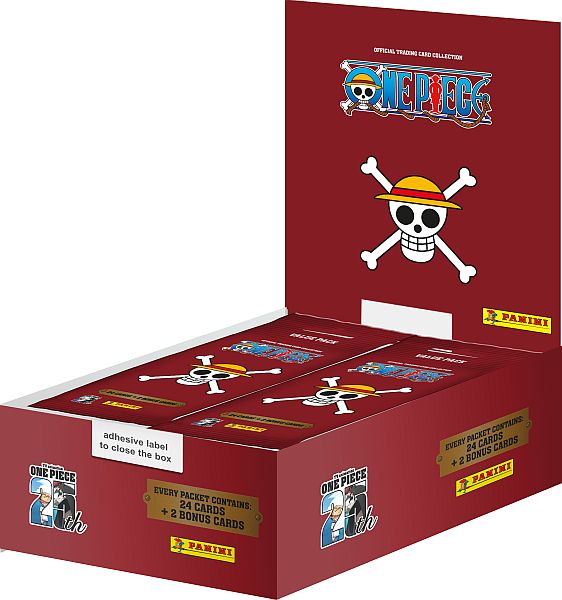Panini: One Piece Samlekort - 25th Anniversary - Fat Pack Booster Display Box
