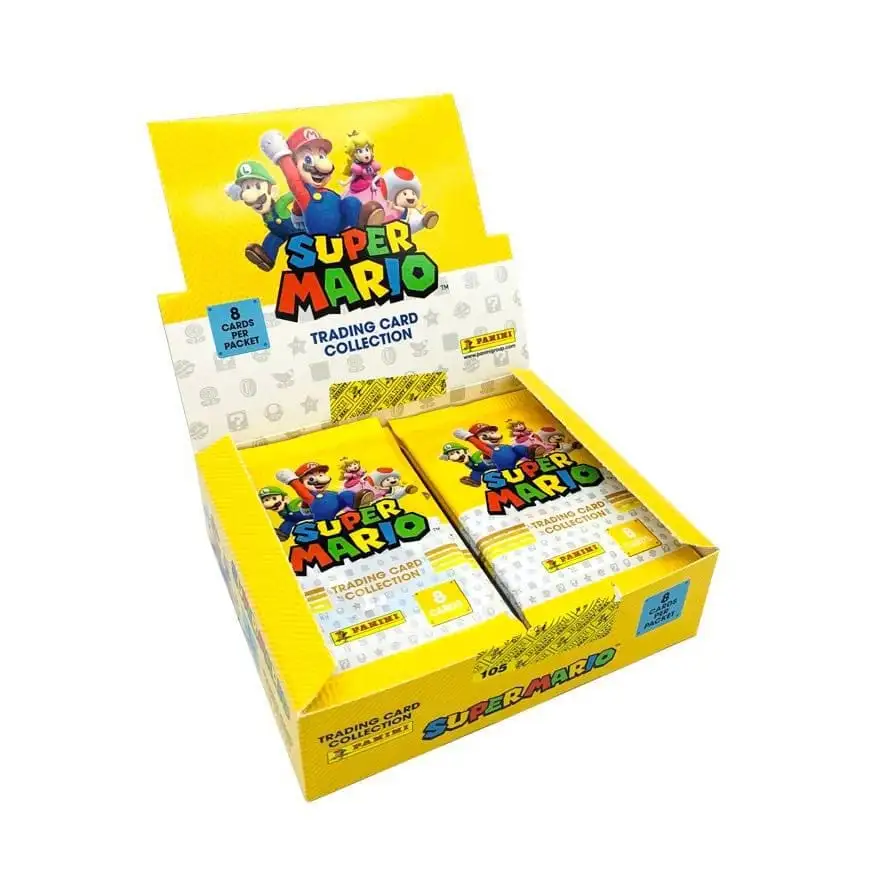 Panini: Super Mario Trading Card Collection Series 1 - Booster Display Box Samlekort Panini