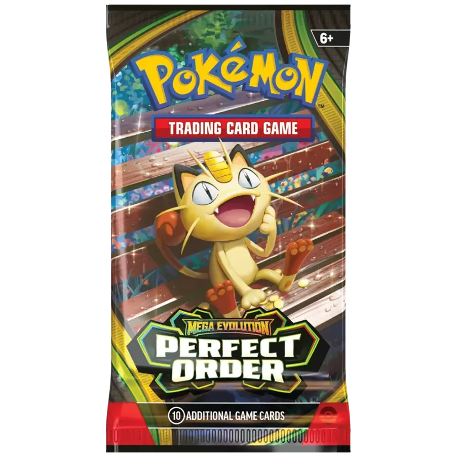 Pokémon TCG: Mega Evolution: Perfect Order - Booster Pack – Matraws