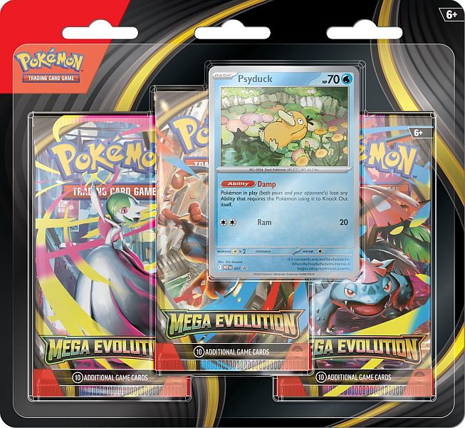 Pokémon TCG: Mega Evolution - 3-Pack Blister