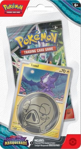 Pokémon TCG: Scarlet & Violet: Twilight Masquerade - Checklane Blister Pack