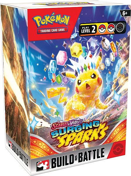 Pokémon TCG: Surging Sparks Build & Battle Kit / Pre-release Box