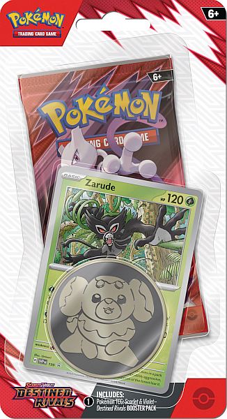 Pokémon TCG: Scarlet & Violet: Destined Rivals - Checklane blister