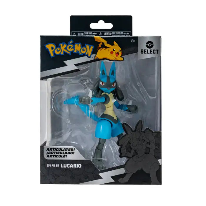 Pokémon: Articulated Lucario Action Figure Action- og legetøjsfigurer Select