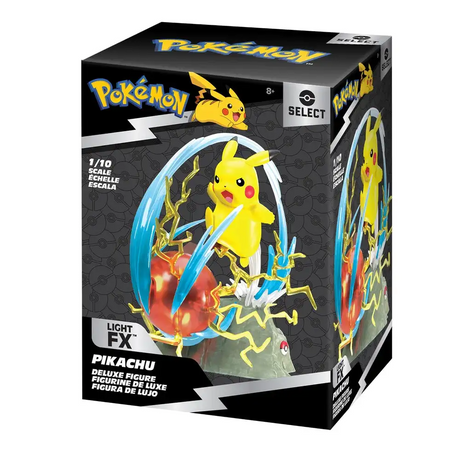 Pokémon: Deluxe Collector Statue - Pikachu Action- og legetøjsfigurer Select