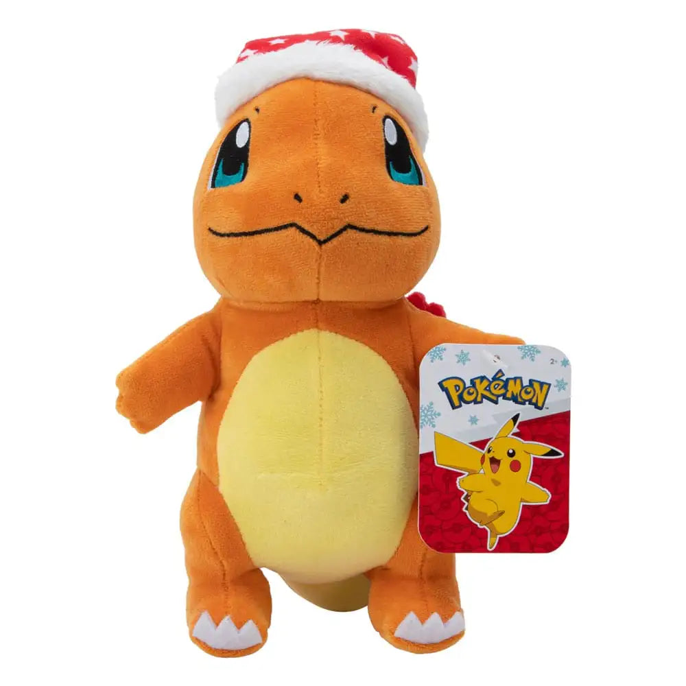 Pokémon Plush: Charmander Bamse med Hue - 20 cm - Tøjdyr