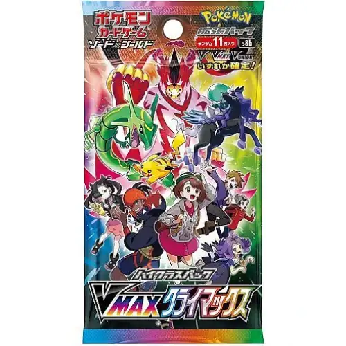 Pokémon: s8b, "VMAX Climax" High Class Booster Pack (Japansk) Booster Pack Pokémon