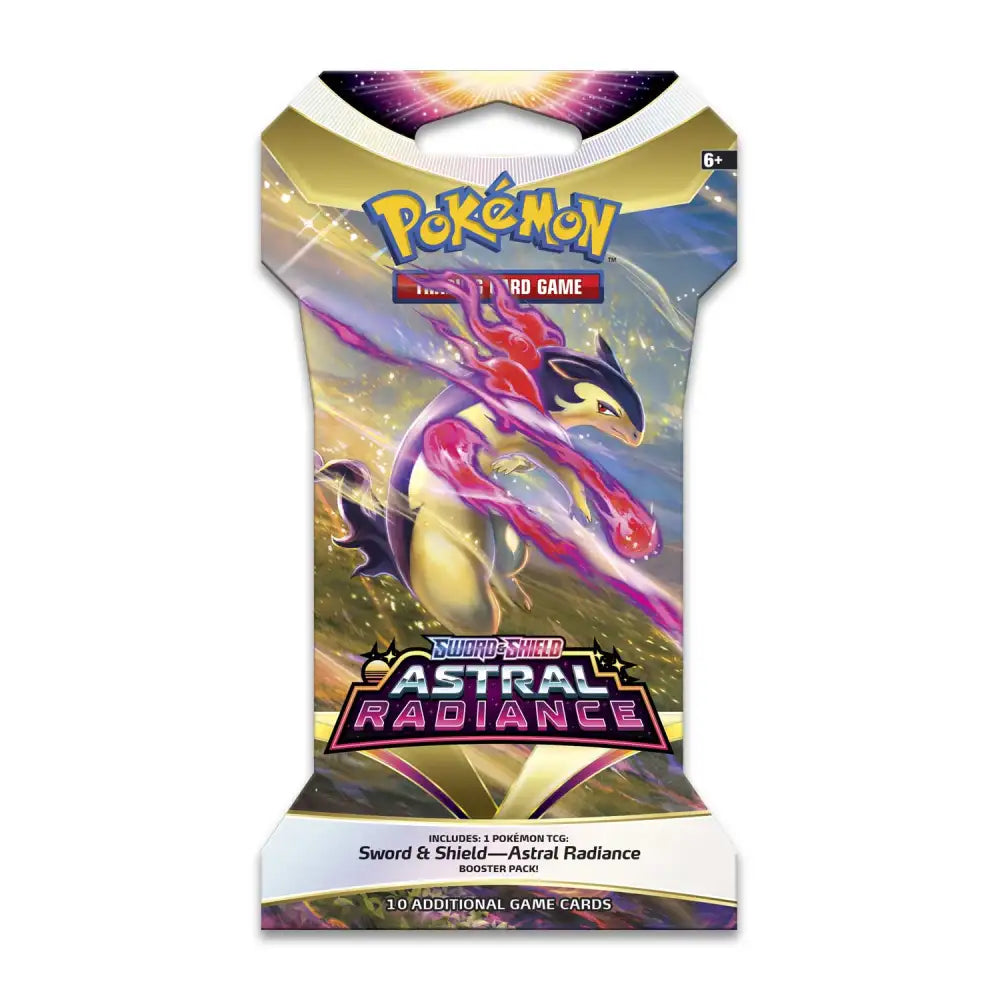 Pokémon: Sword & Shield Astral Radiance Sleeved Booster Pack Samlekort Pokémon