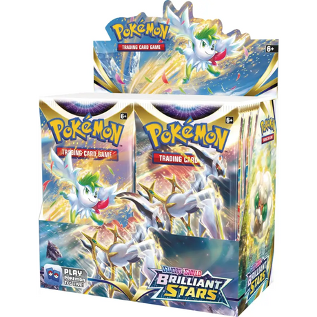 Pokémon: Sword & Shield Brilliant Stars Booster Box Collectible Trading Cards Pokémon