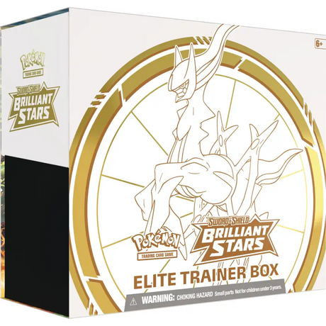Pokémon: Sword & Shield Brilliant Stars Elite Trainer Box Collectible Trading Cards Pokémon