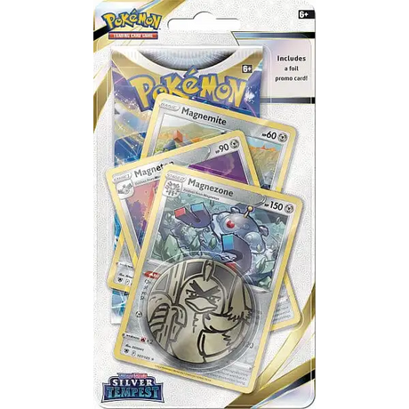 Pokémon: Sword & Shield Silver Tempest Premium Checklane Blister - Magnezone Samlekort Pokémon