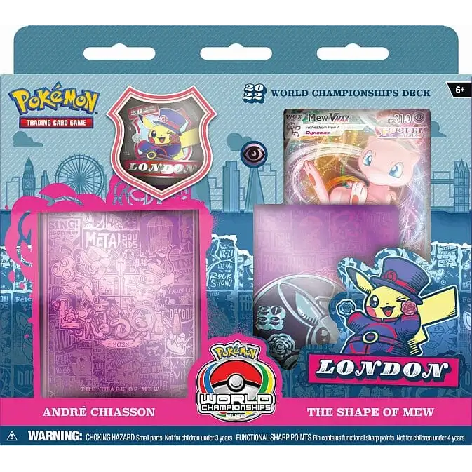 Pokemon TCG: 2022 World Championship - André Chiasson: The Shape of Mew Deck Samlekort Pokémon
