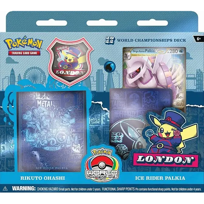 Pokemon TCG: 2022 World Championship - Rikuto Ohashi: Ice Rider Palkia Deck Samlekort Pokémon