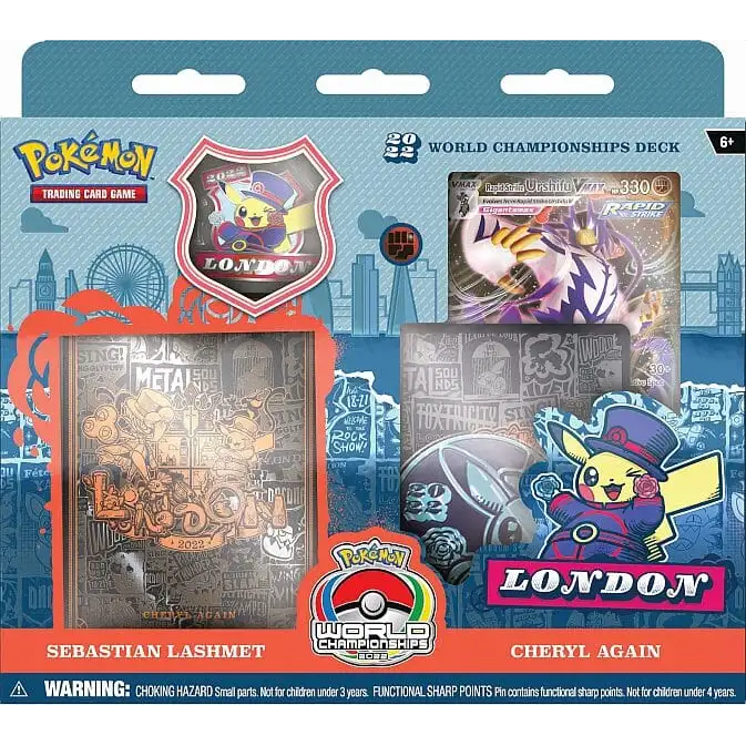 Pokemon TCG: 2022 World Championship - Sebastian Lashmet: Cheryl Again Deck Samlekort Pokémon