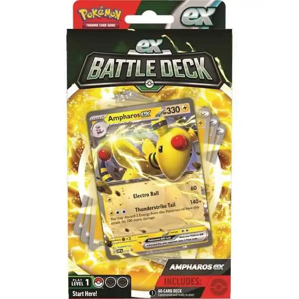 Pokémon TCG: Ampharos ex Battle Deck Samlekort Pokémon