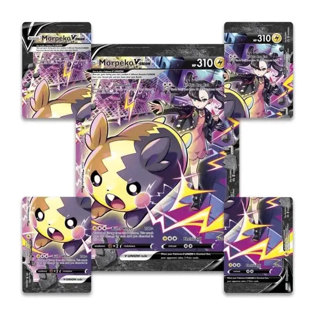 Pokémon TCG: Crown Zenith Morpeko V-UNION Premium Playmat Collection Samlekort Pokémon