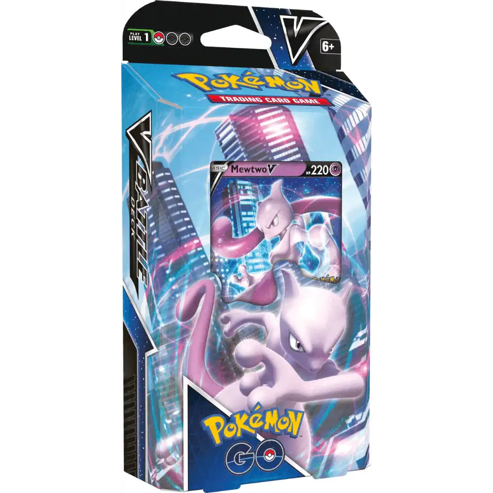 Pokémon TCG: Pokémon GO V Battle Deck - Mewtwo V Samlekort Pokémon