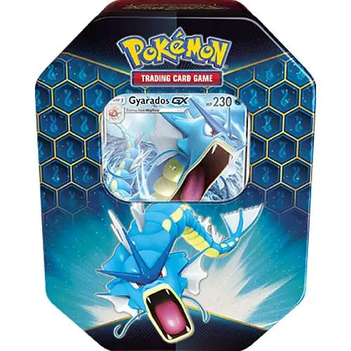 Pokémon TCG: Hidden Fates Tin (flere varianter) Pokémon Tin Pokémon Gyarados GX