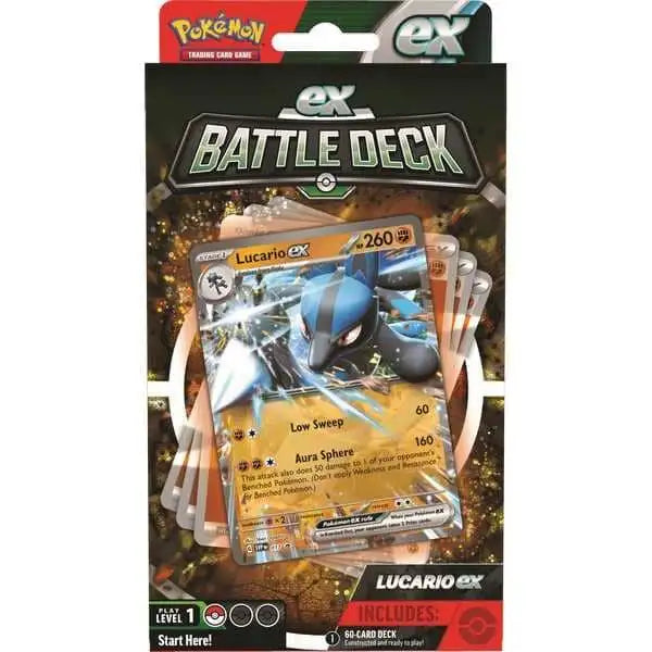 Pokémon TCG: Lucario ex Battle Deck Samlekort Pokémon