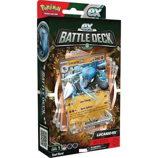 Pokémon TCG: Lucario ex Battle Deck Samlekort Pokémon