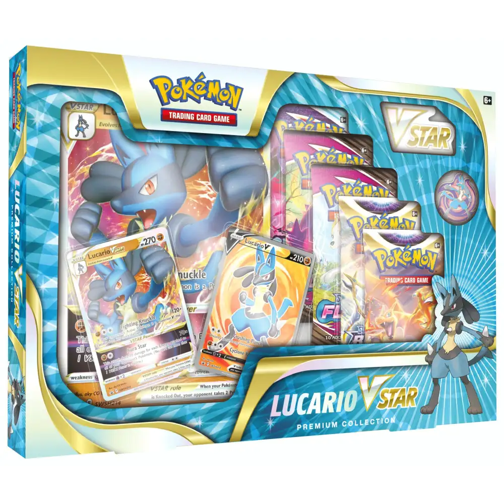 Pokémon TCG: Lucario VSTAR Premium Collection Samlekort Pokémon