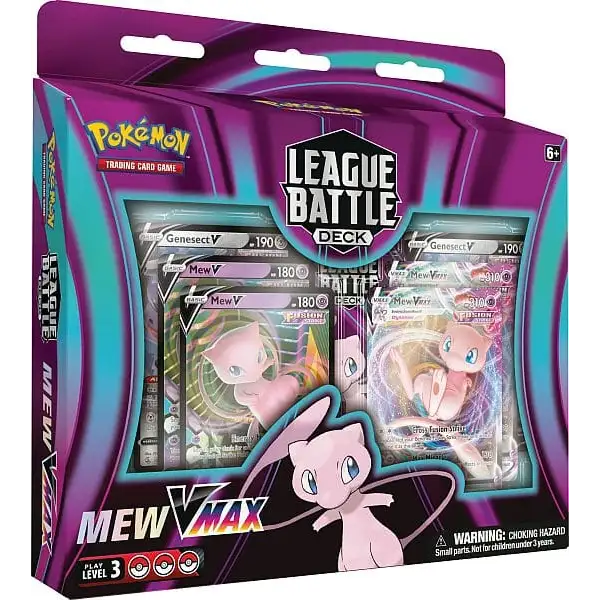 Pokémon TCG: Mew VMAX League Battle Deck Samlekort Pokémon