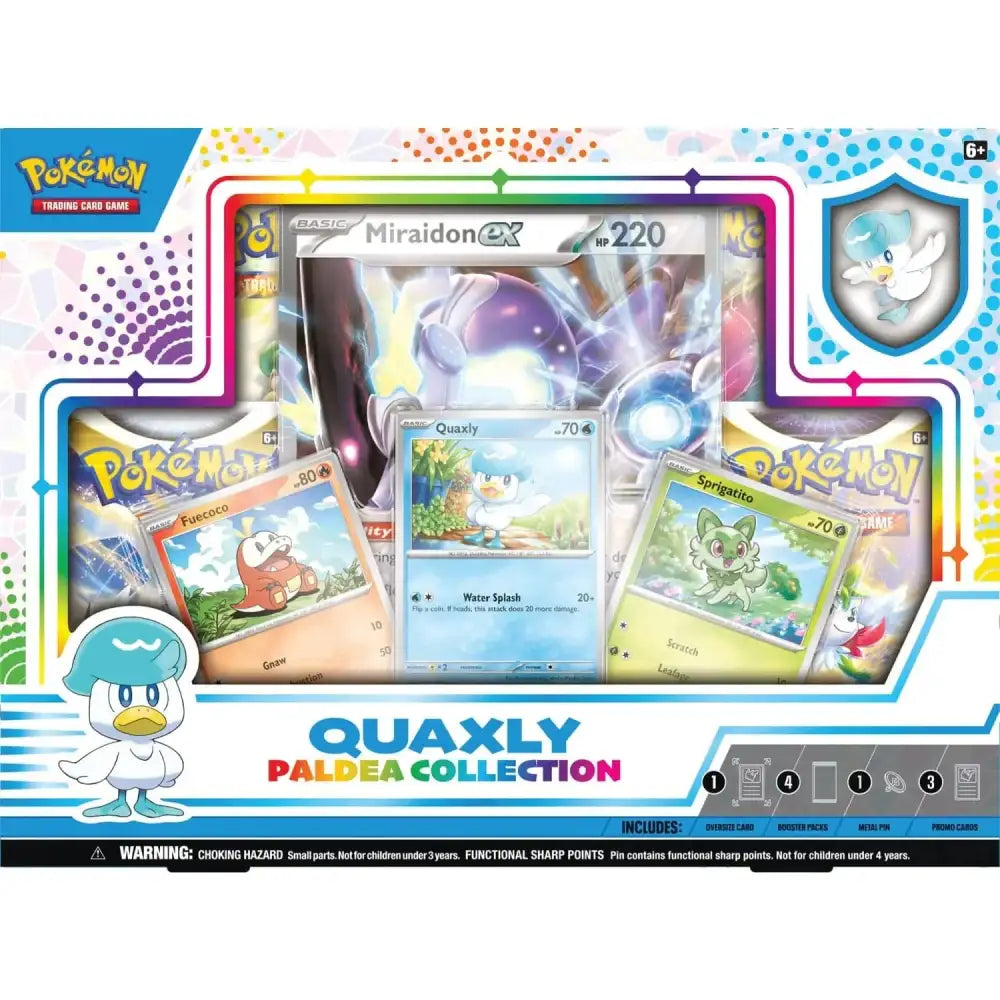 Pokémon TCG: Paldea Collection (Scarlet & Violet) - Quaxly Samlekort Pokémon