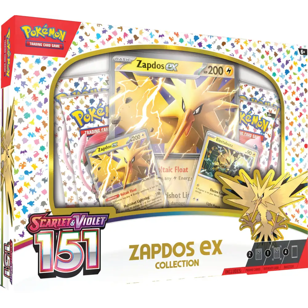 Pokémon TCG: Scarlet & Violet: ’151’ Zapdos ex